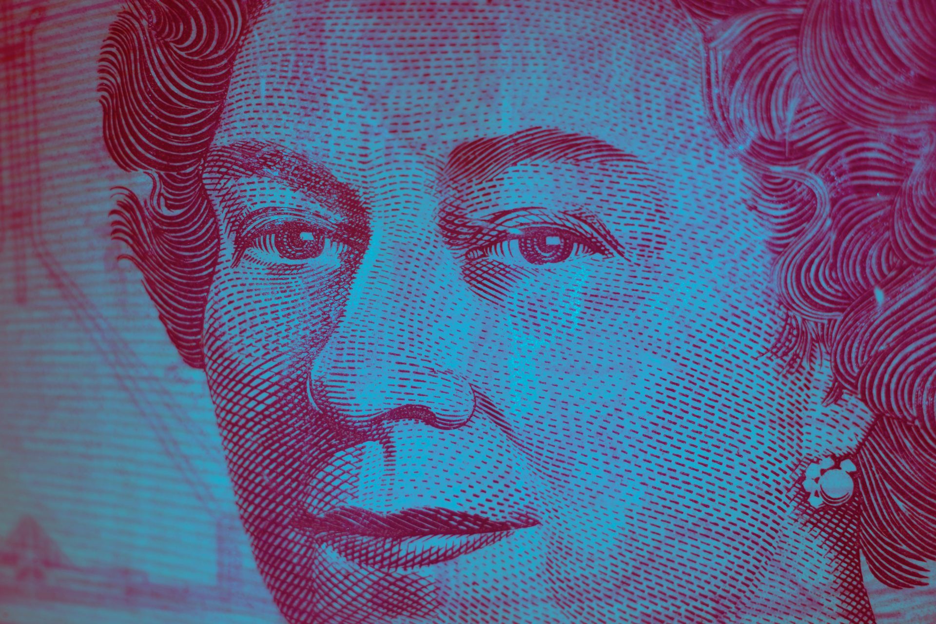 close up of Canadian money