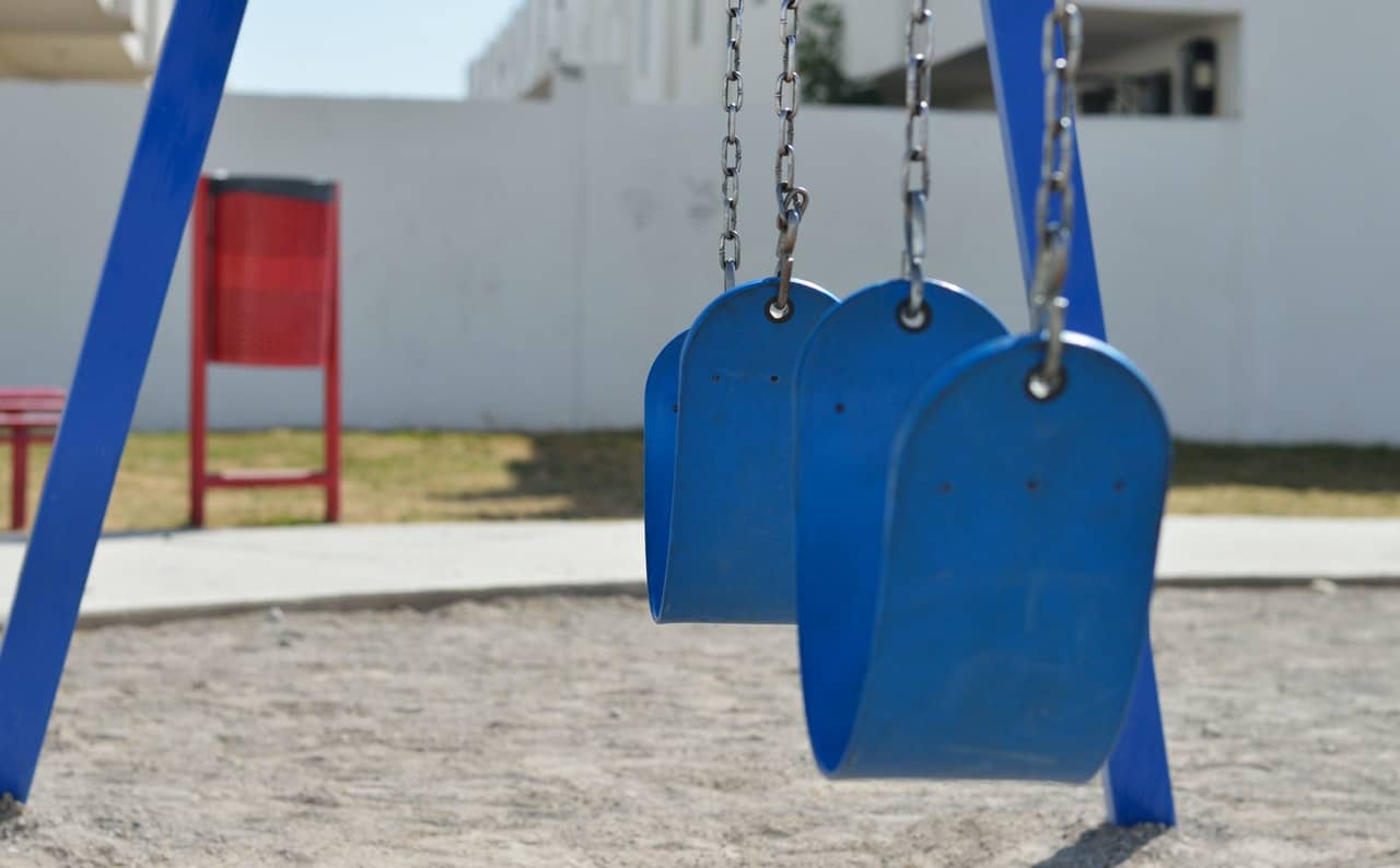 A swingset representing a guardianship order for an Indigenous child