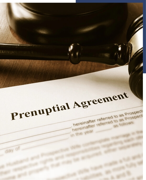 Prenuptial agreement document image