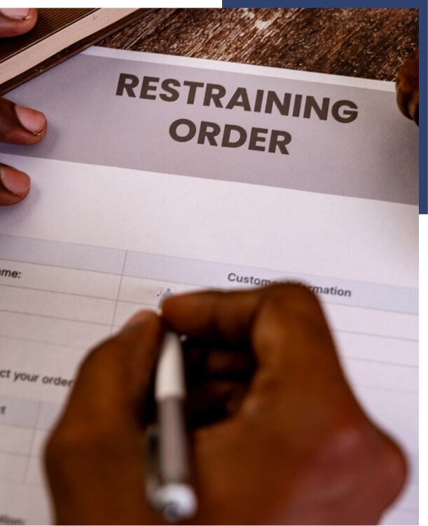 Restraining order introduction image